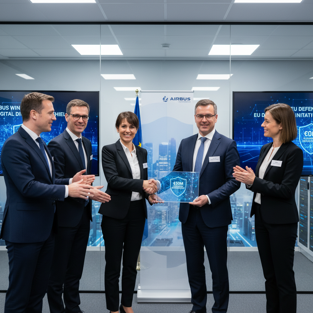 Airbus Secures €50M EU Contract to Forge Europe's Digital Shield, Bolstering Sovereign AI Defense