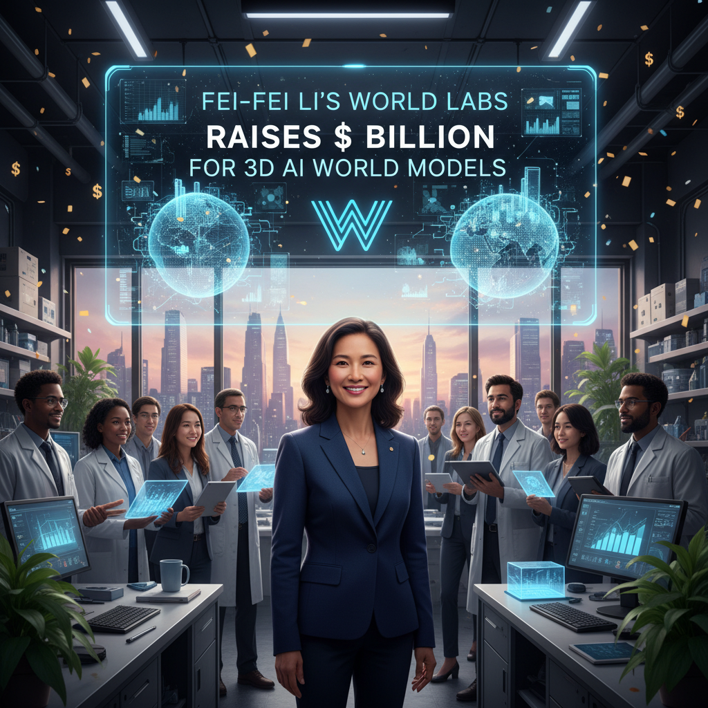 World Labs, Led by AI Luminary Fei-Fei Li, Secures $1 Billion to Pioneer "World Models" for AI's Physical Frontier
