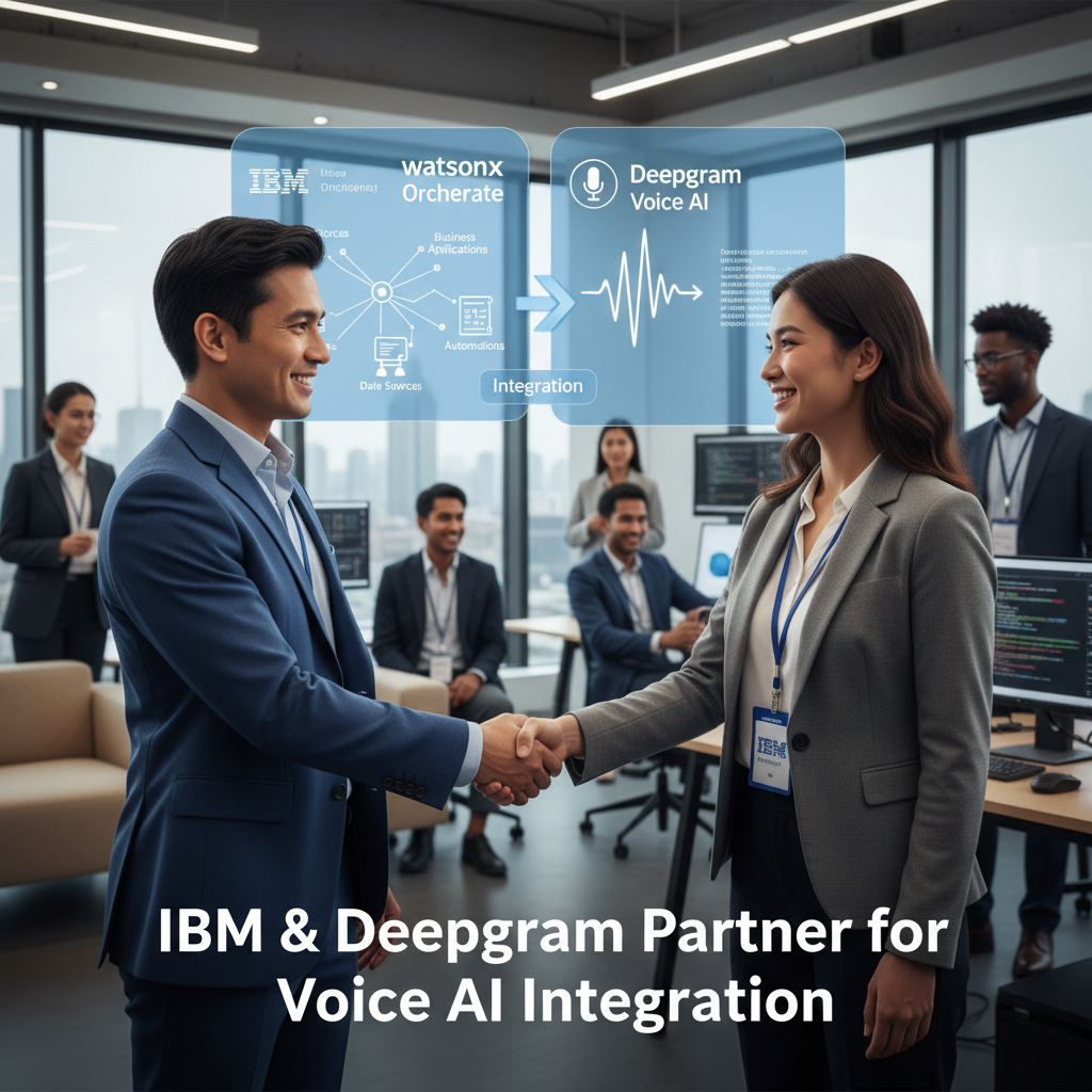 IBM and Deepgram Announce Landmark Voice AI Partnership for Enterprise