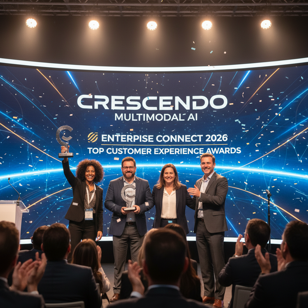 Crescendo Multimodal AI Wins Two Top Customer Experience Awards at Enterprise Connect 2026