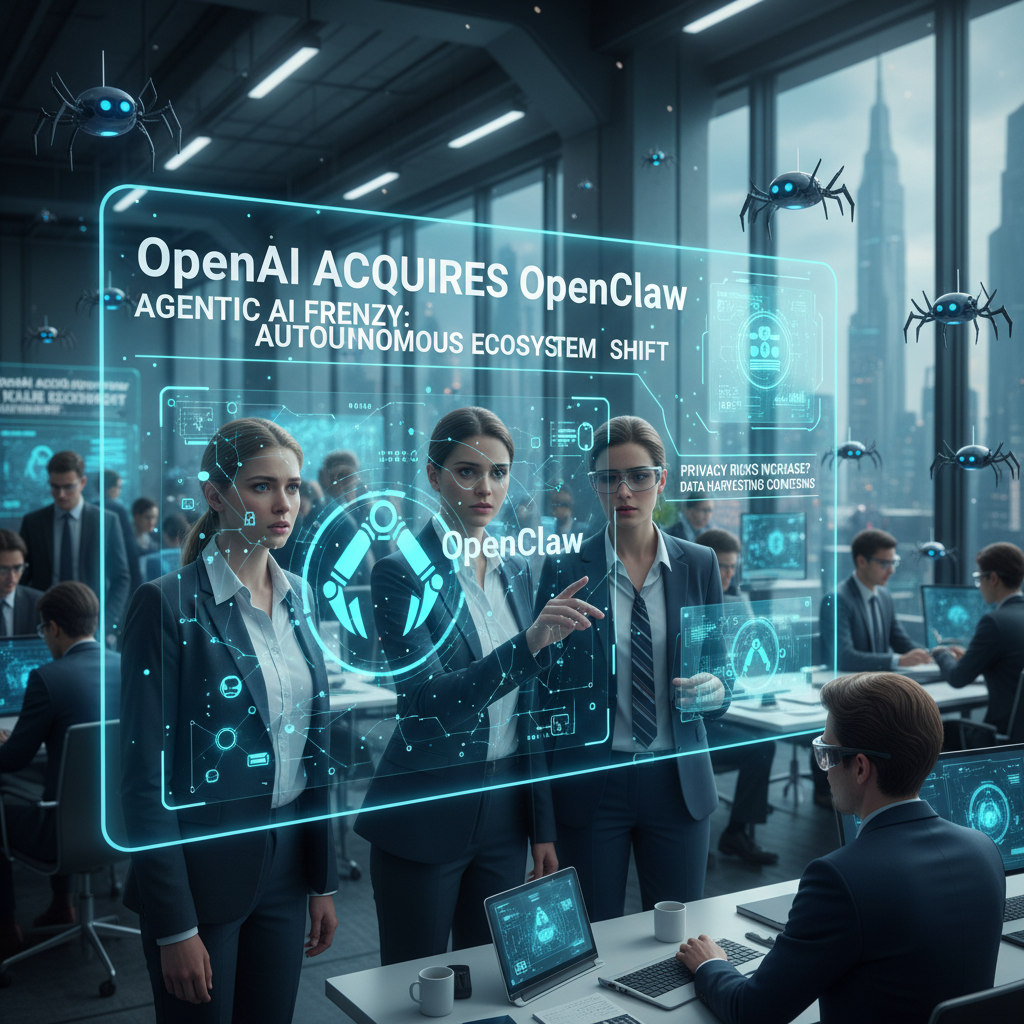 OpenAI's OpenClaw Acquisition Ignites the Agentic AI Revolution: Towards Autonomous Ecosystems
