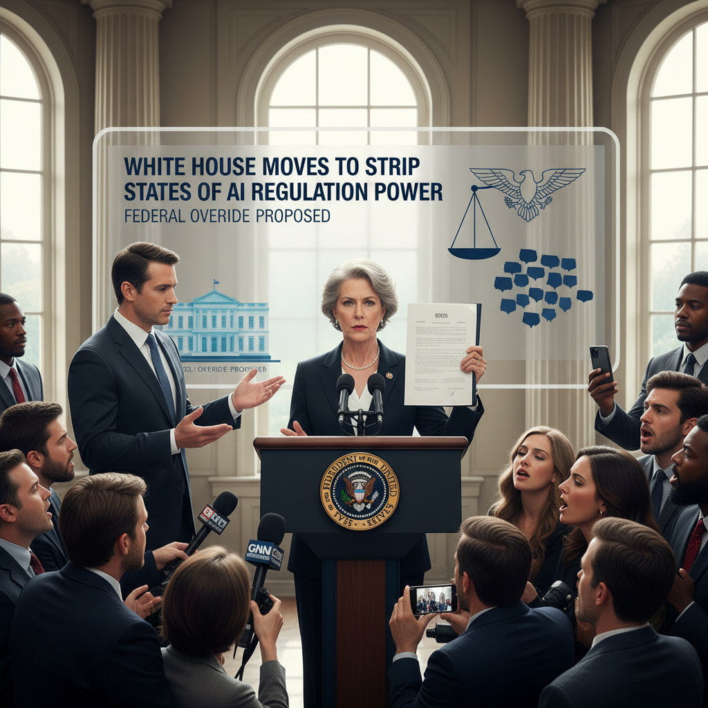 White House Moves to Centralize AI Oversight, Stripping States of Regulatory Power