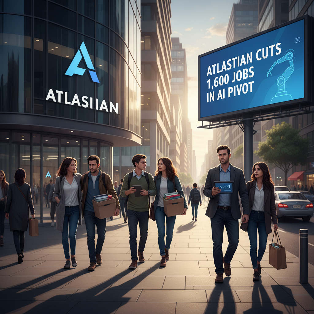 Atlassian's Bold AI Leap: 1,600 Jobs Cut in Strategic Pivot