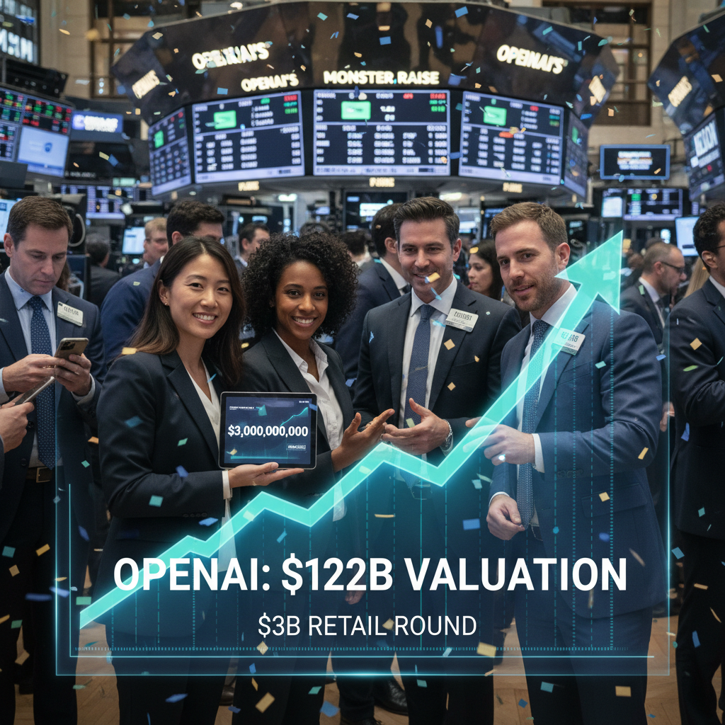 OpenAI's $122 Billion Valuation: Retail Investors Fuel a Monumental $3B Fundraise